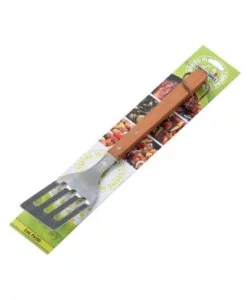 PALETTA IN ACCIAIO INOX DA CM. 39 - MANICO IN LEGNO